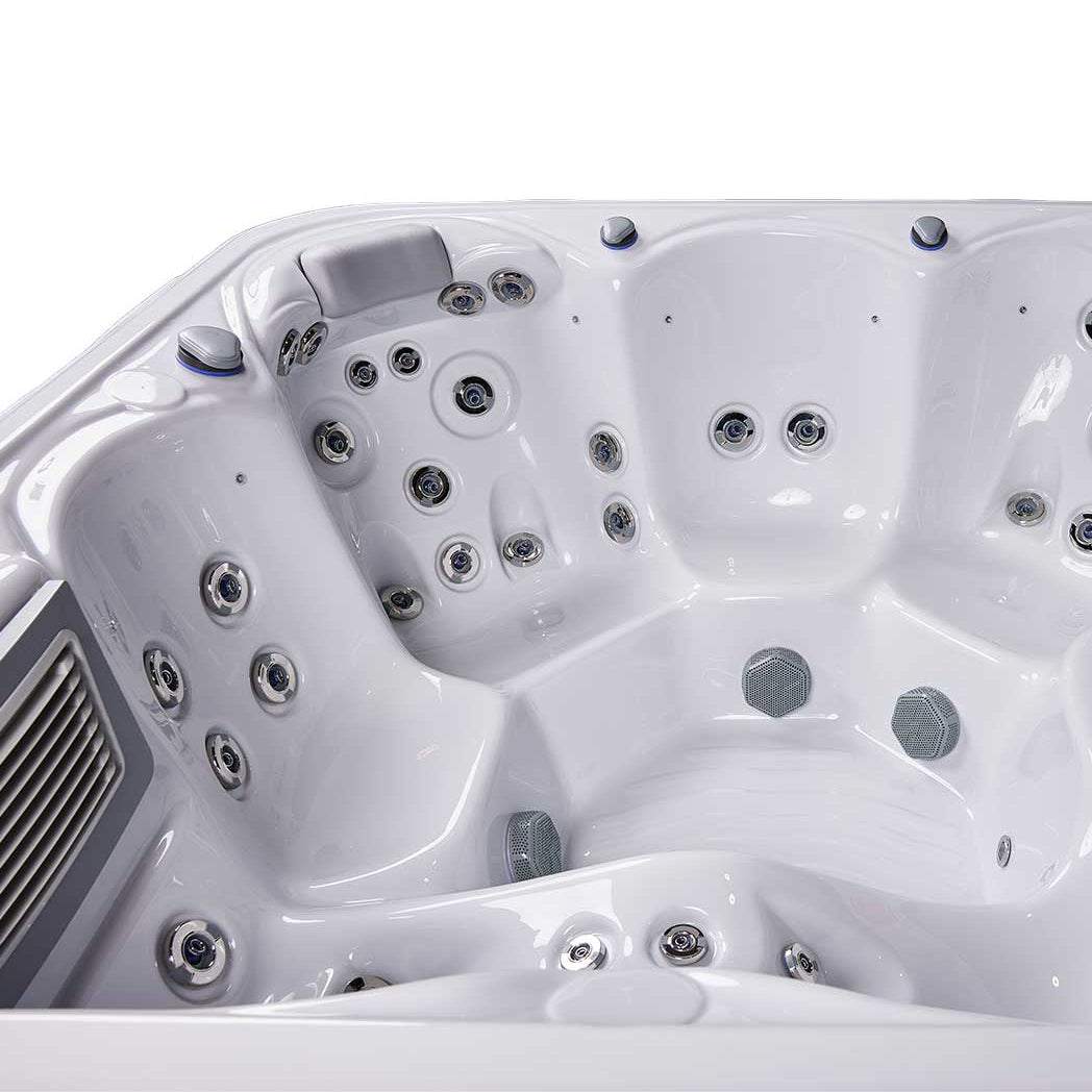New York Hot Tub, 6 People, 49 Hydrotherapy Jets, WM00764