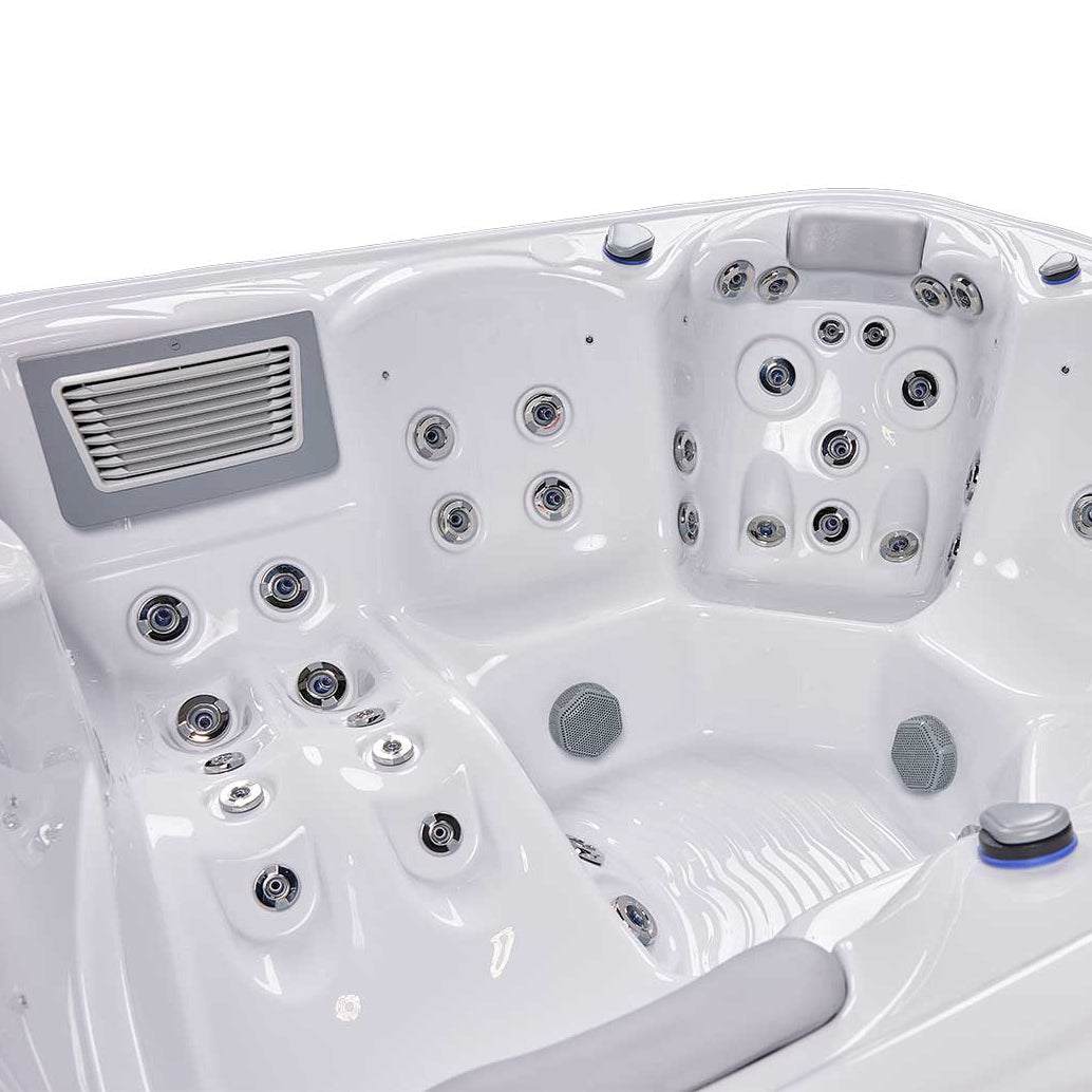 New York Hot Tub, 6 People, 49 Hydrotherapy Jets, WM00764