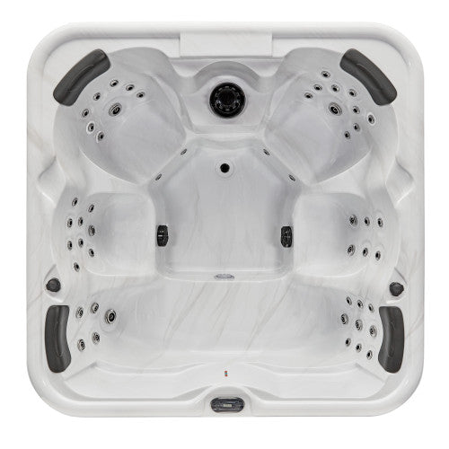 Eclipse 6 Person Hot Tub, Studio Series, 51 Powerful Massage Jets, 4 Cushioned Neck Pillows, Premium Bluetooth Speaker System, WS-192