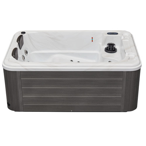 Riley 3-Person Hot Tub, Studio Series, 26 Powerful Massage Jets, 2 Cushioned Neck Pillows, WS-291