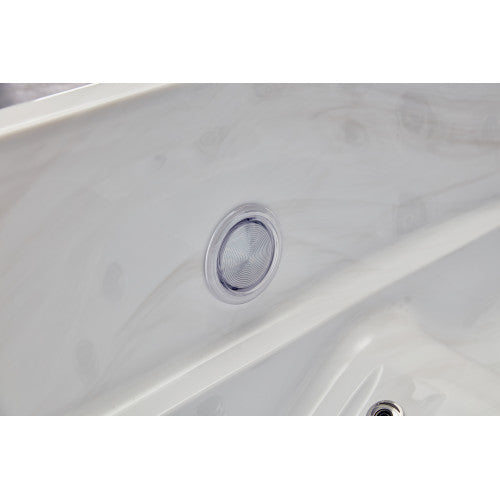 Riley 3-Person Hot Tub, Studio Series, 26 Powerful Massage Jets, 2 Cushioned Neck Pillows, WS-291