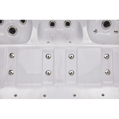 Social 5 Person Hot Tub, Studio Series, 47 Powerful Massage Jets including Leg and Foot Massagers, WS-297