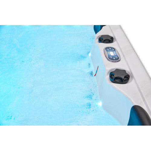 Social 5 Person Hot Tub, Studio Series, 47 Powerful Massage Jets including Leg and Foot Massagers, WS-297
