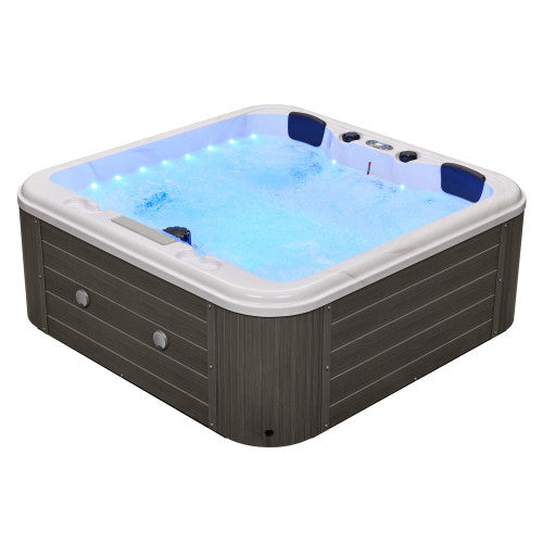 Social 5 Person Hot Tub, Studio Series, 47 Powerful Massage Jets including Leg and Foot Massagers, WS-297
