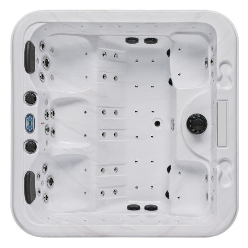 Social 5 Person Hot Tub, Studio Series, 47 Powerful Massage Jets including Leg and Foot Massagers, WS-297
