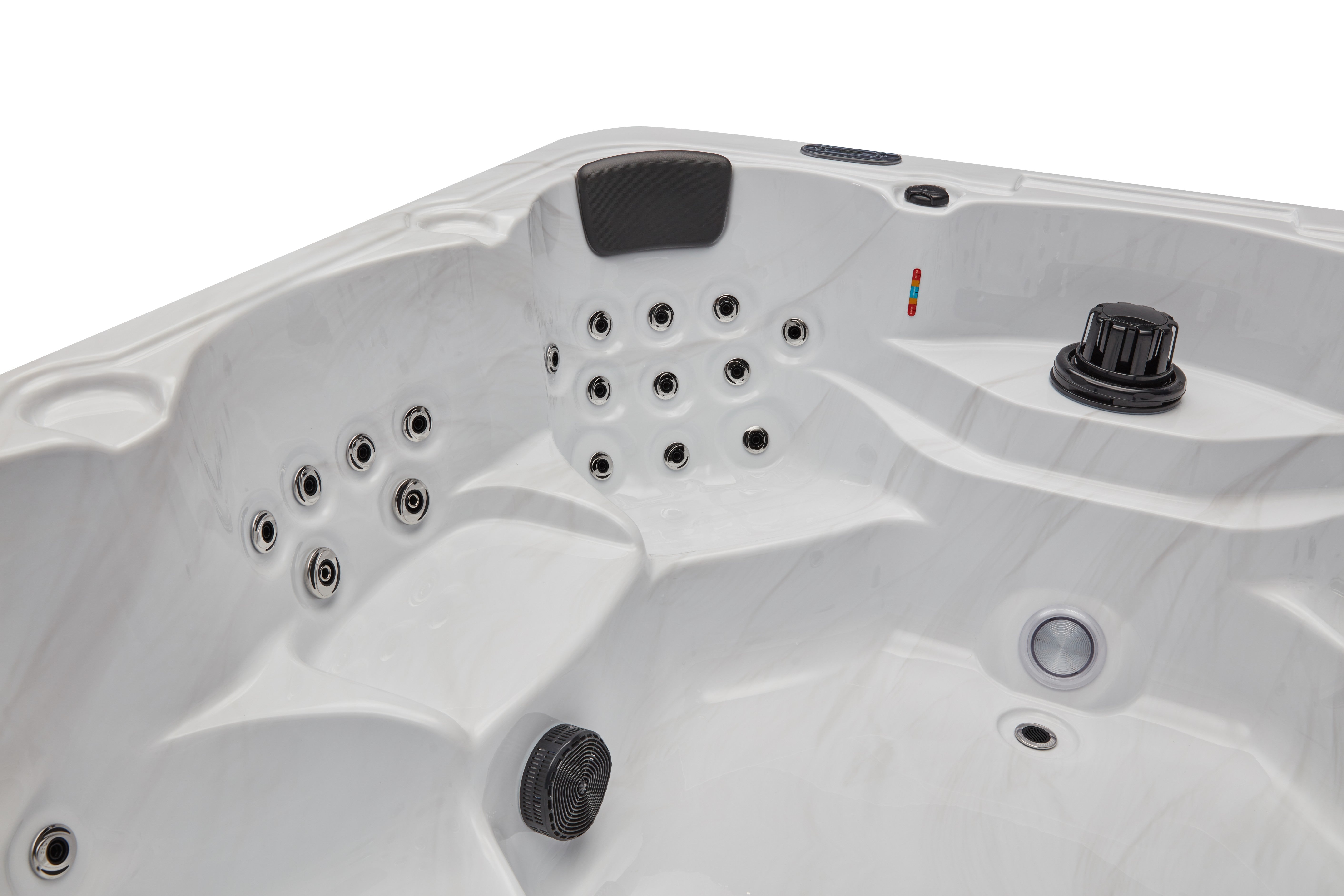 Denali 7-Person Hot Tub, Studio Series, 64 Powerful Massage Jets, Premium Bluetooth Sound System, WS-299