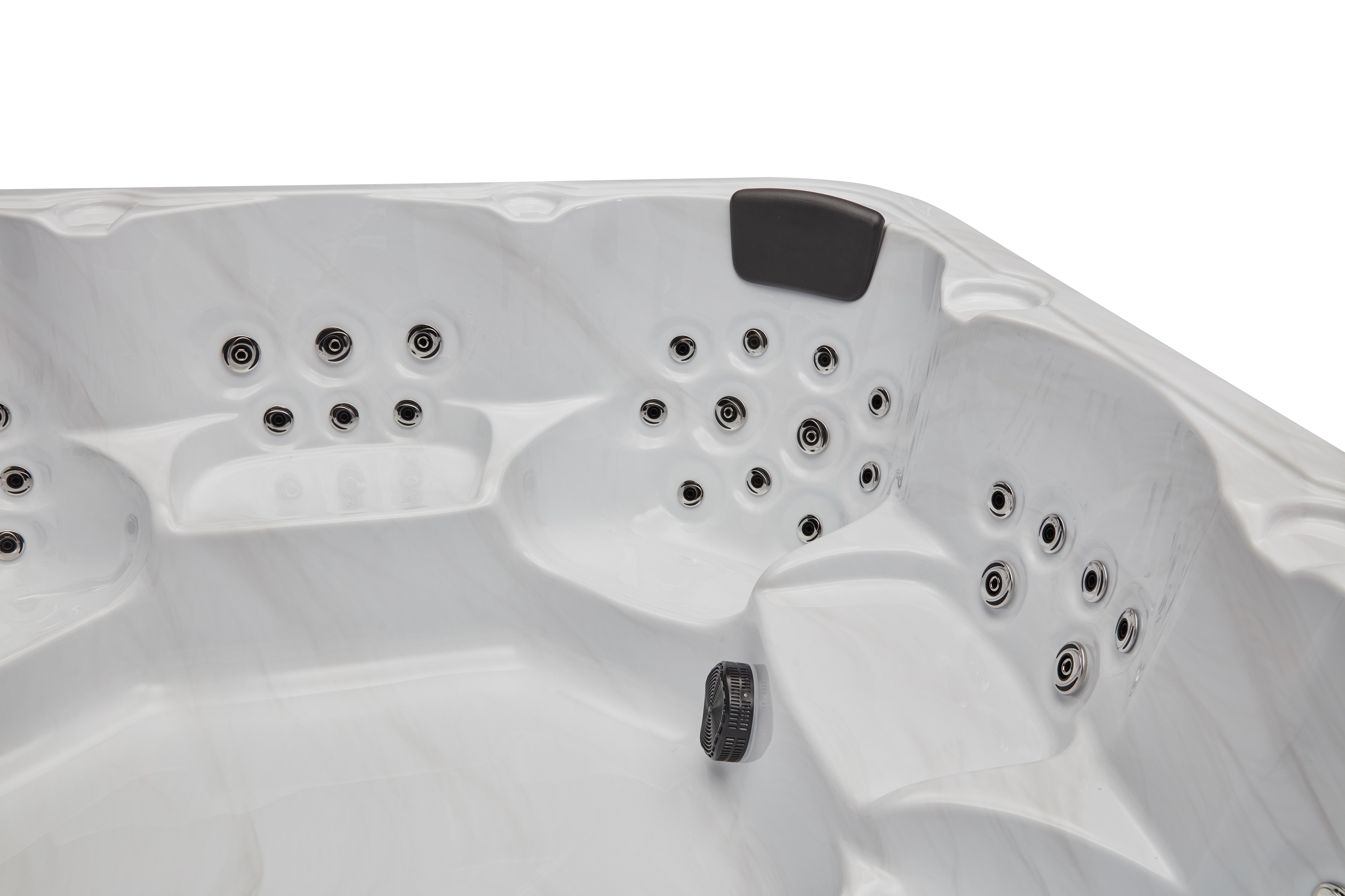 Denali 7-Person Hot Tub, Studio Series, 64 Powerful Massage Jets, Premium Bluetooth Sound System, WS-299