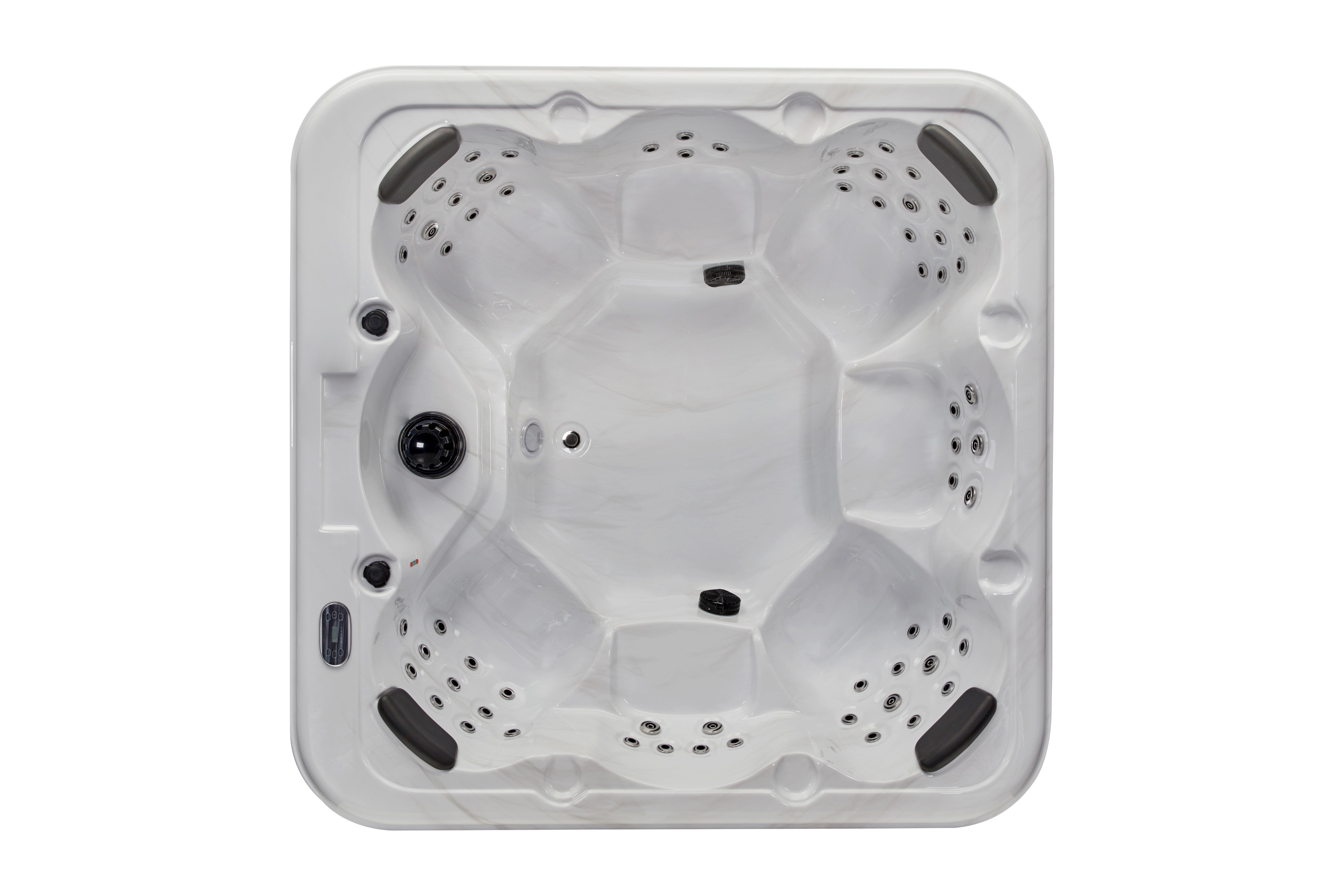 Denali 7-Person Hot Tub, Studio Series, 64 Powerful Massage Jets, Premium Bluetooth Sound System, WS-299