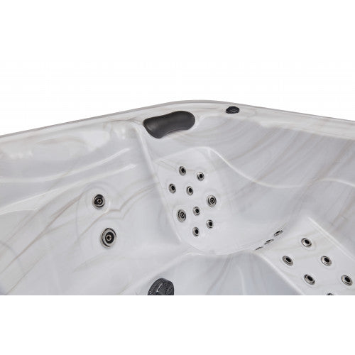 Eclipse 6 Person Hot Tub, Studio Series, 51 Powerful Massage Jets, 4 Cushioned Neck Pillows, Premium Bluetooth Speaker System, WS-192