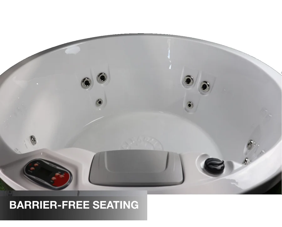 Okanagan Hot Tub, 4-Person, 10 Adjustable Hydrotherapy Jets, KH-10083, 847028000281