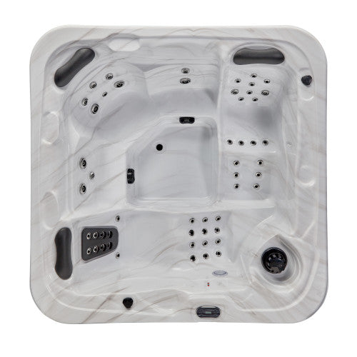 Estes 5 Person Hot Tub, Studio Series, 52 Powerful Massage Jets, WS-594