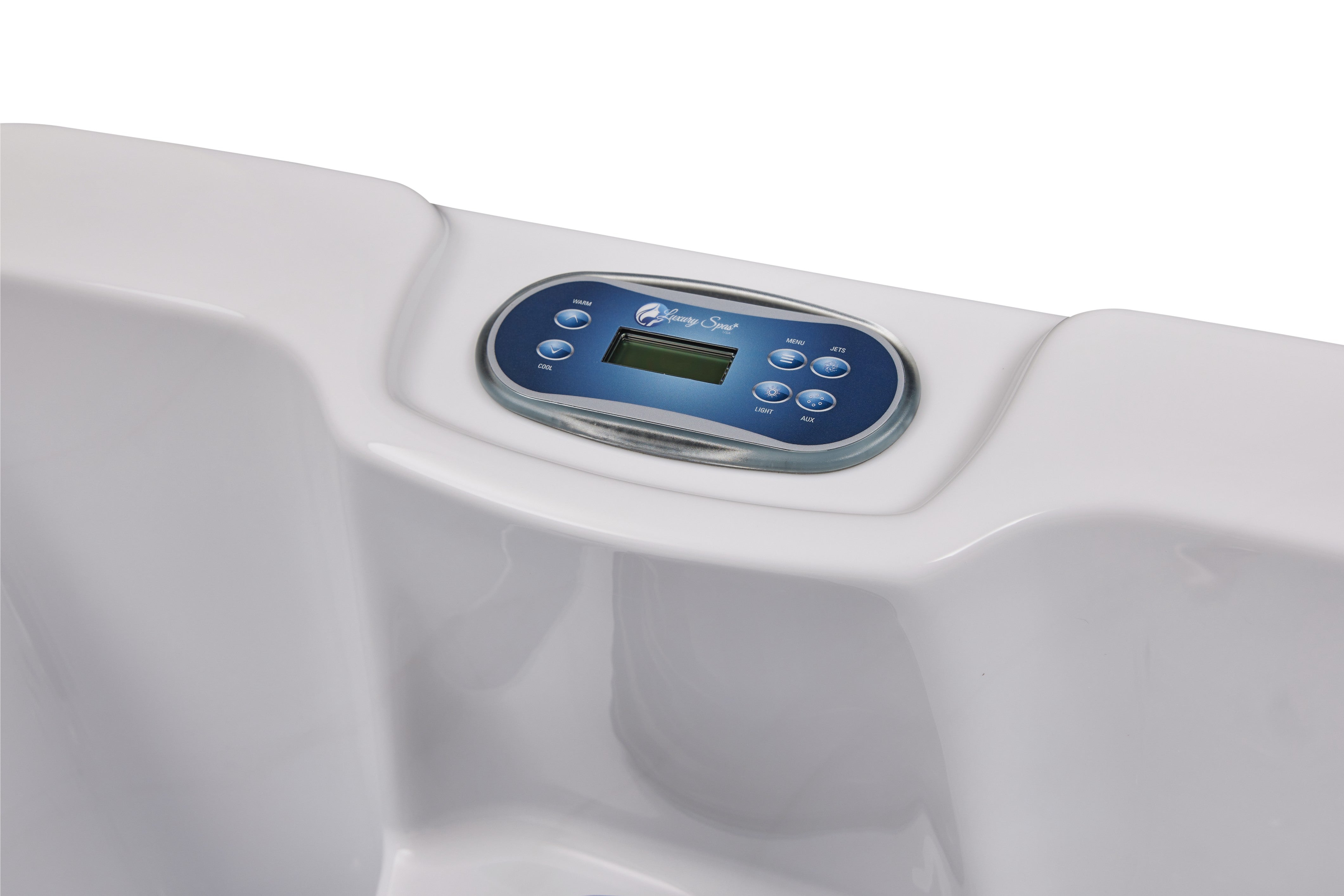 Solo 1 Person Hot Tub, Studio Series, 17 Adjustable Massage Jets, Cushioned Neck Pillow, WS-599