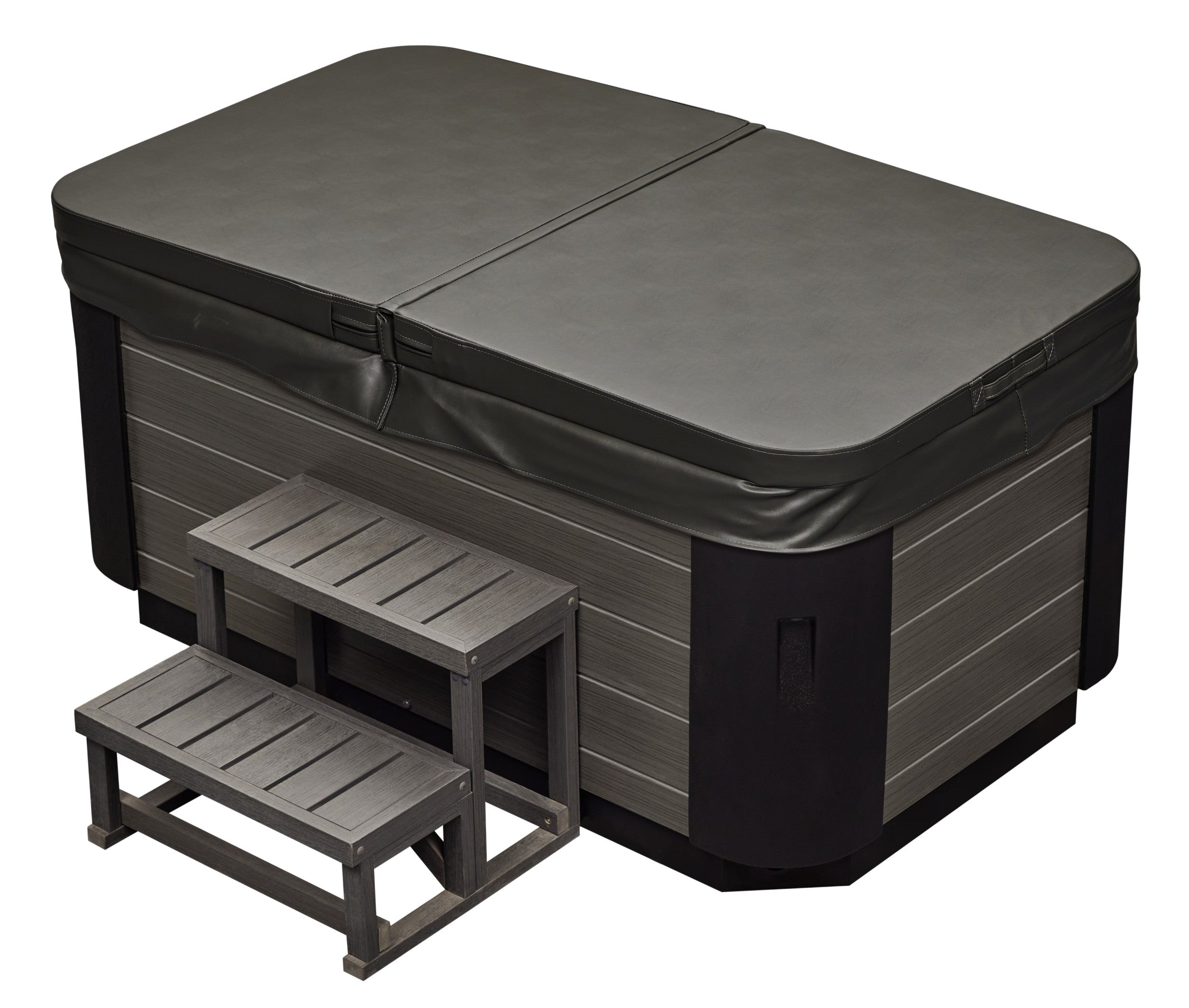 Solo 1 Person Hot Tub, Studio Series, 17 Adjustable Massage Jets, Cushioned Neck Pillow, WS-599