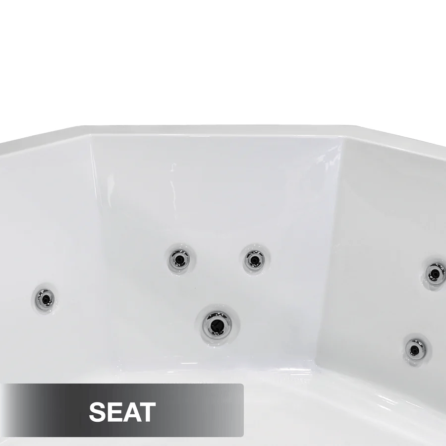 Muskoka Hot Tub, 5-Person 14 Adjustable Hydrotherapy Jets, KH-10096, 847028000120