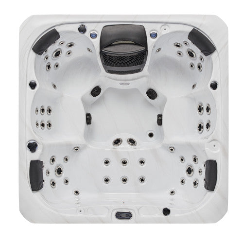 Victoria 6-Person Hot Tub, Elite Series, 60 Jets including 40 Rotating Massage Jets, WS-693 CG