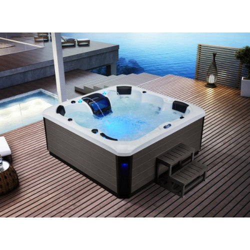 Victoria 6-Person Hot Tub, Elite Series, 60 Jets including 40 Rotating Massage Jets, WS-693 CG