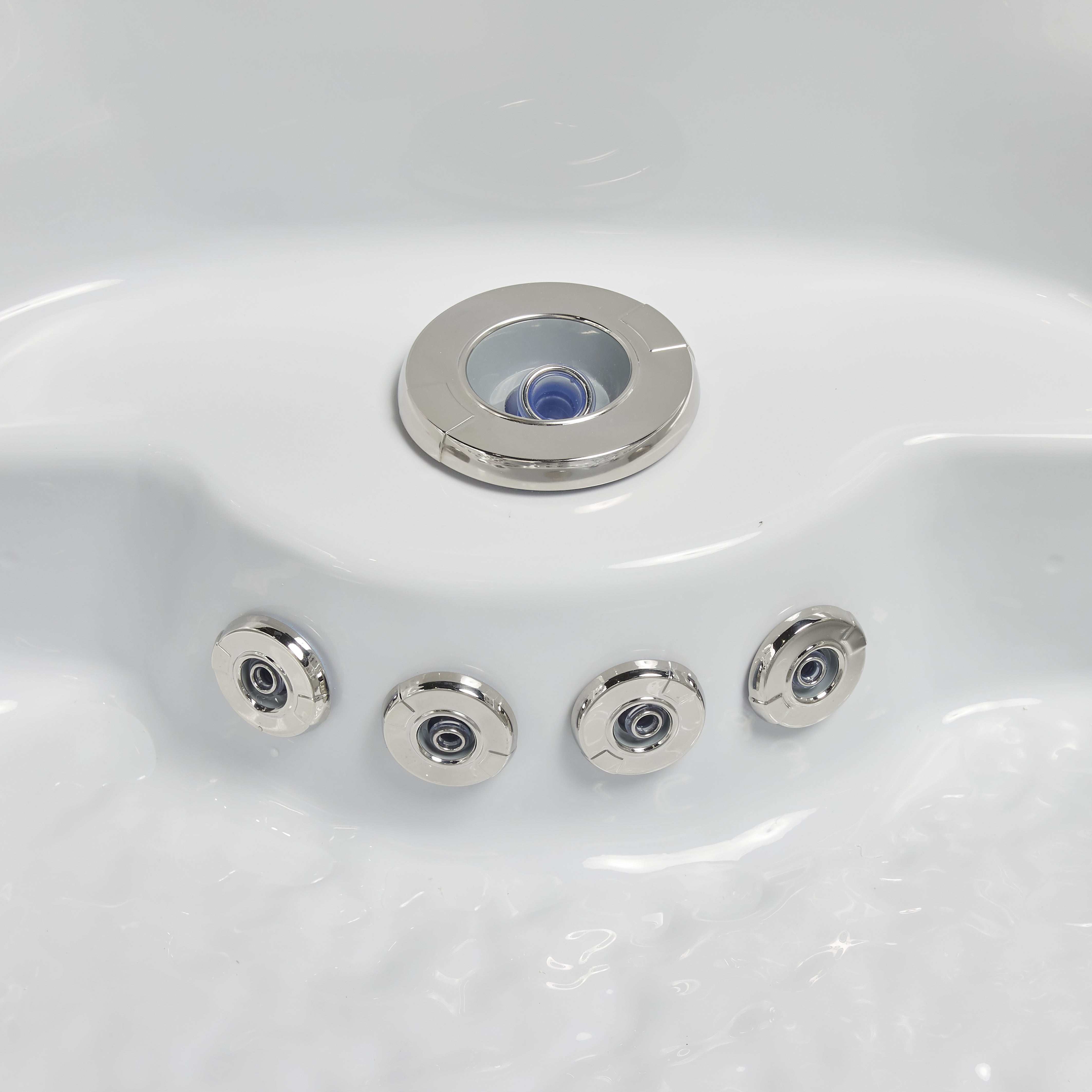 Dallas Hot Tub, 6-seater, 82 Hydrotherapy Jets, WM00795