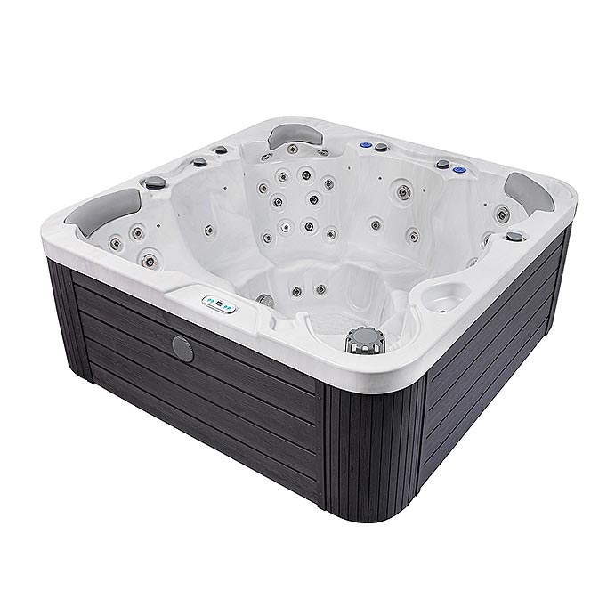 Jersey Hot Tub, 5 Standard Seats and 1 Lounge Seat, 46 Massage Jets, WM00762