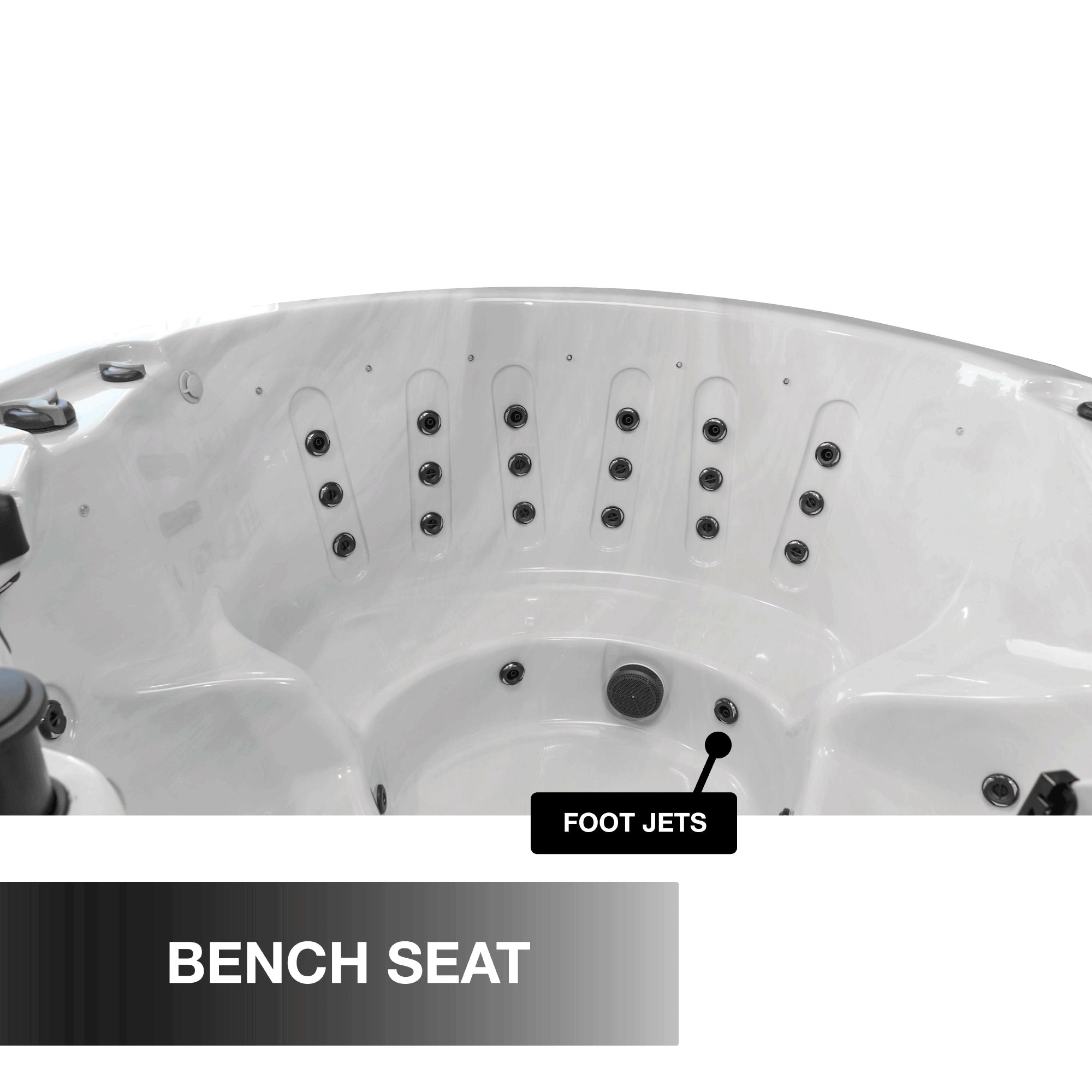 Ottawa Hot Tub, 5-Person, 38 Adjustable Hurricane Jets, KH-10140, 847028000816