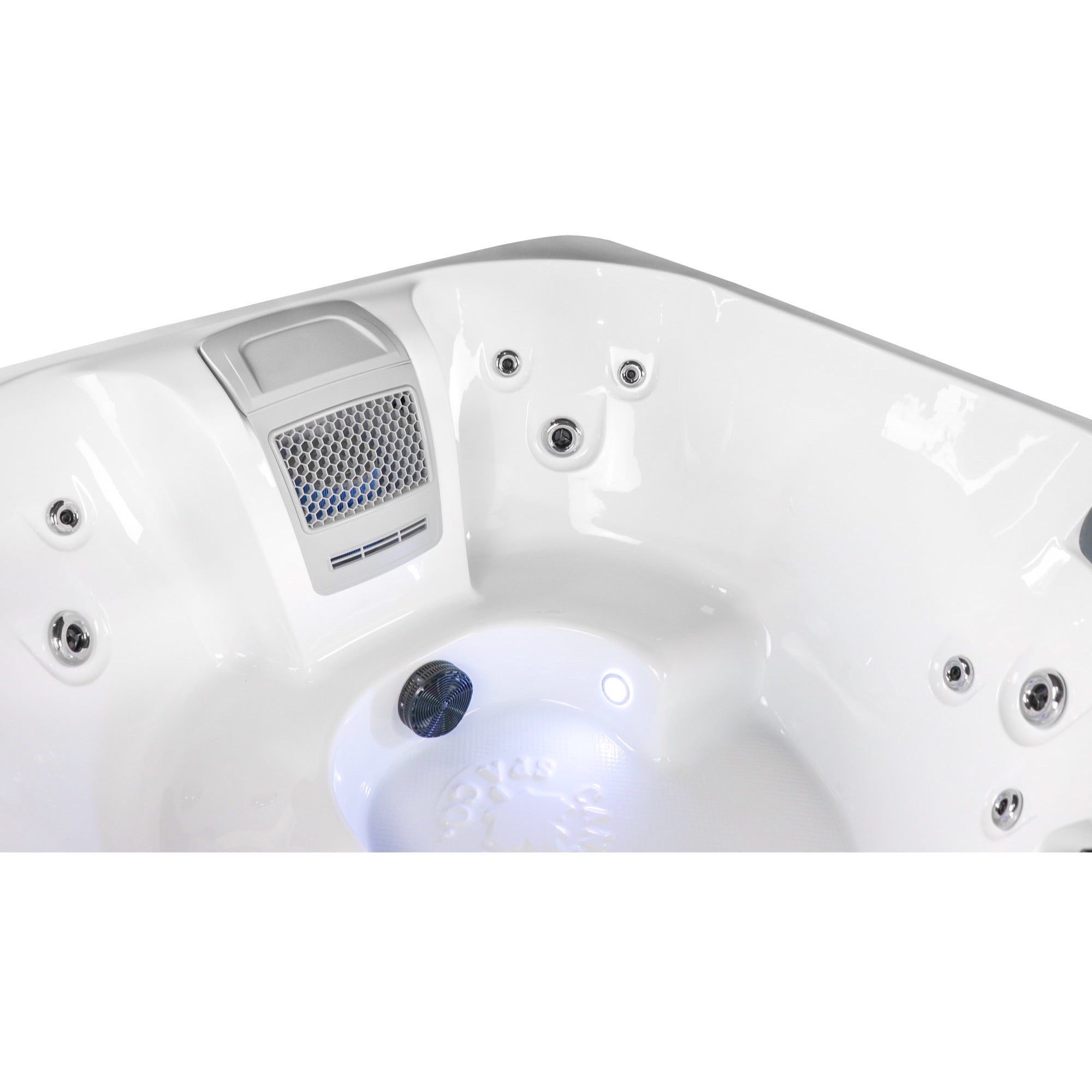 Saskatoon Hot Tub, 4-Person, 12 Adjustable Hydrotherapy Jets, KH-10084, 847028000298