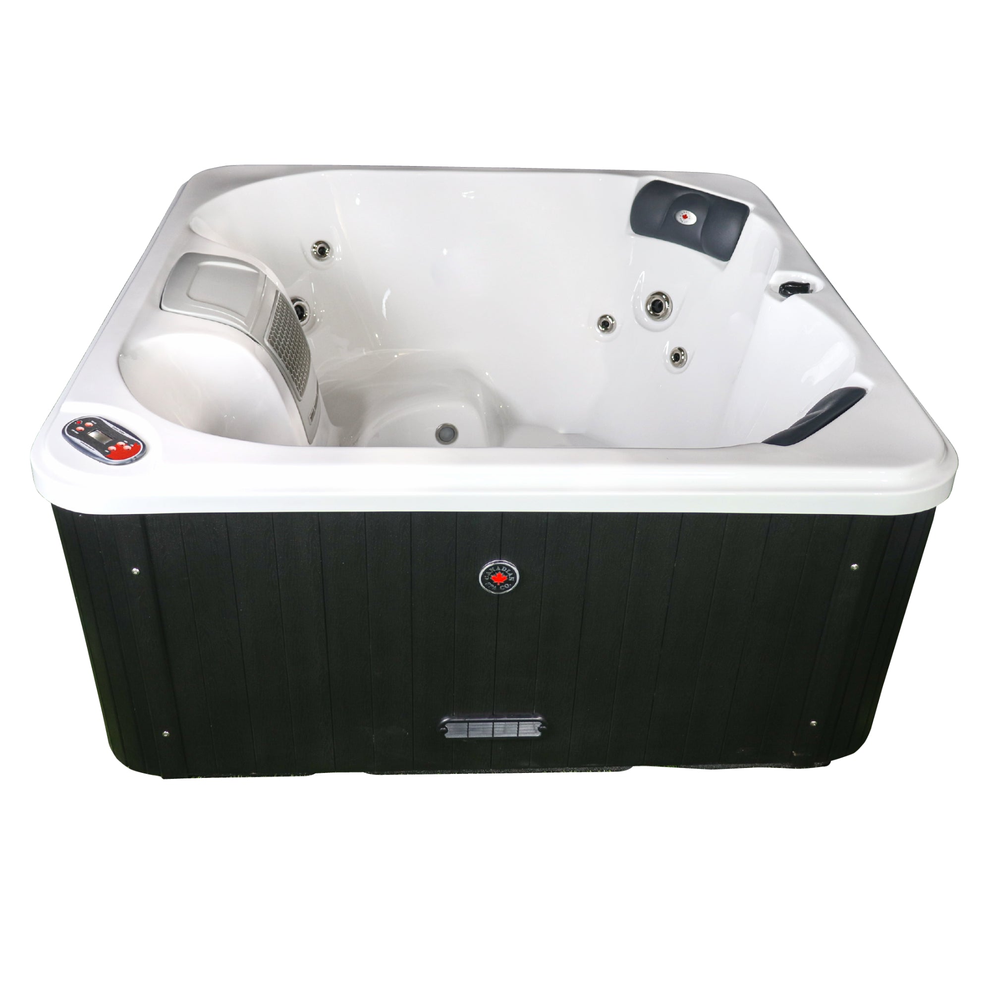 Saskatoon Hot Tub, 4-Person, 12 Adjustable Hydrotherapy Jets, KH-10084, 847028000298