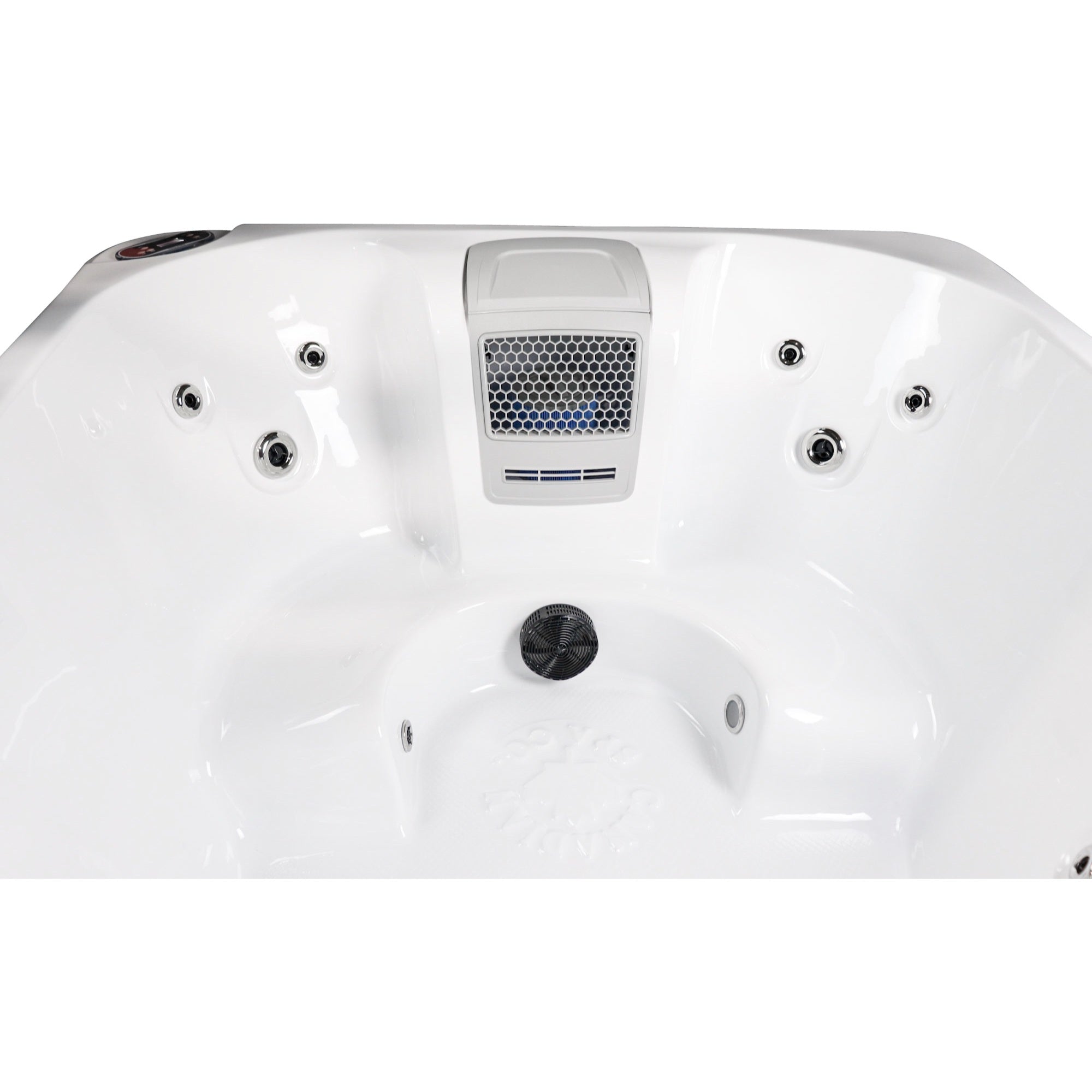 Saskatoon Hot Tub, 4-Person, 12 Adjustable Hydrotherapy Jets, KH-10084, 847028000298