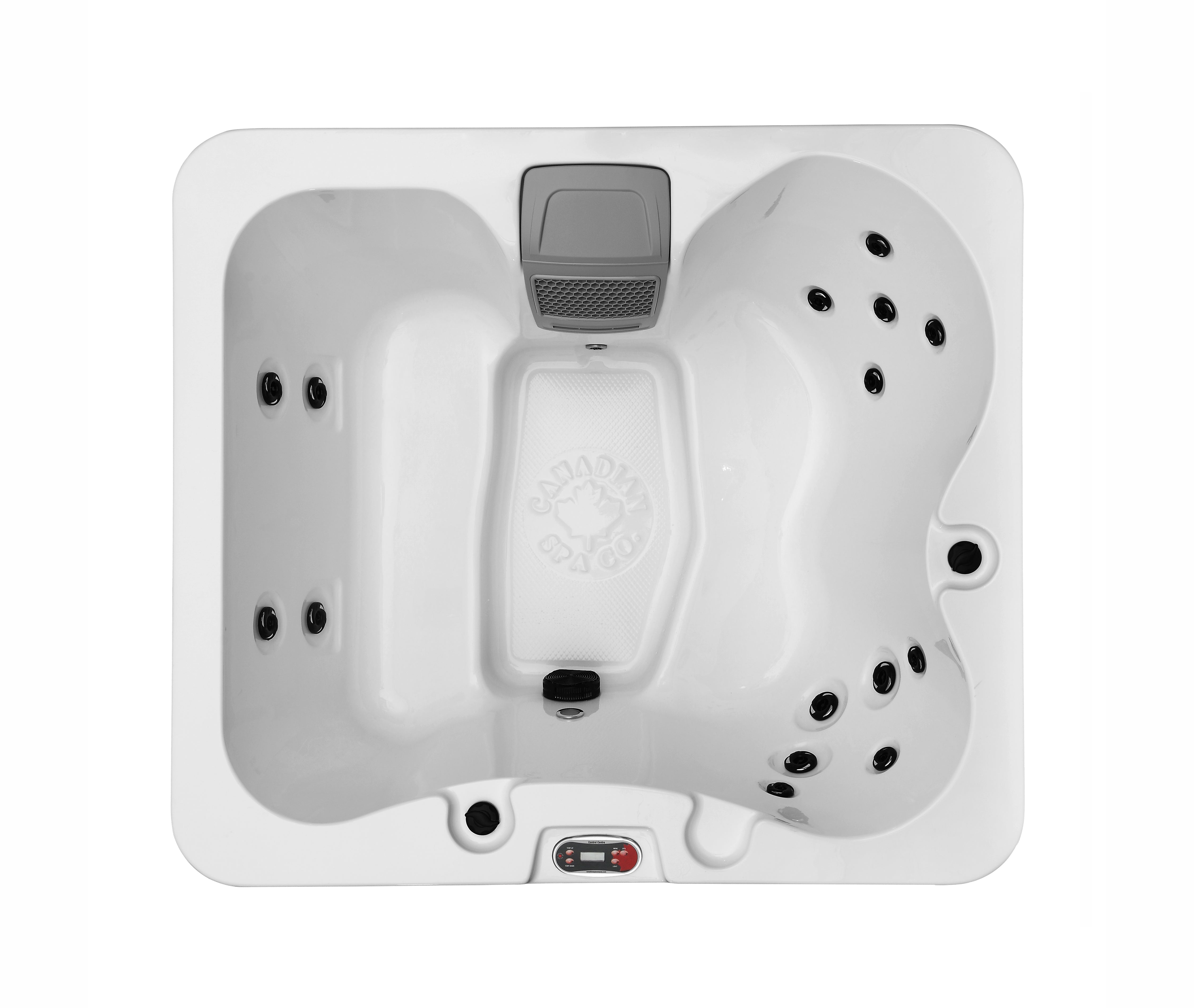 Manitoba Hot Tub, 4-Person, 15 Adjustable Hydrotherapy Jets, KH-10127, 847028000748