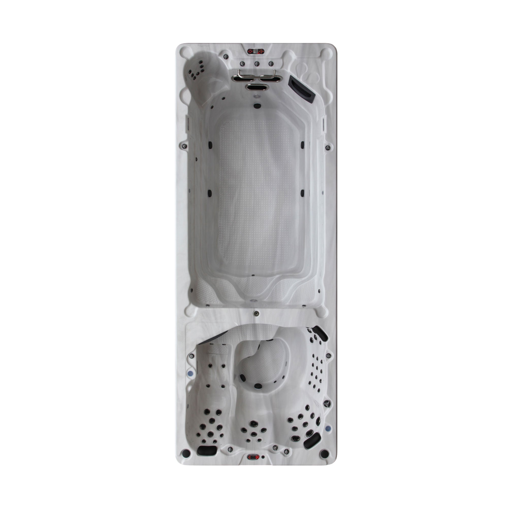 St. Lawrence Swim Spa, 20ft 17-Person, 73 Hydrotherapy Jets , 3 River Jets, 54 inches deep, KS-10029, 847028001547