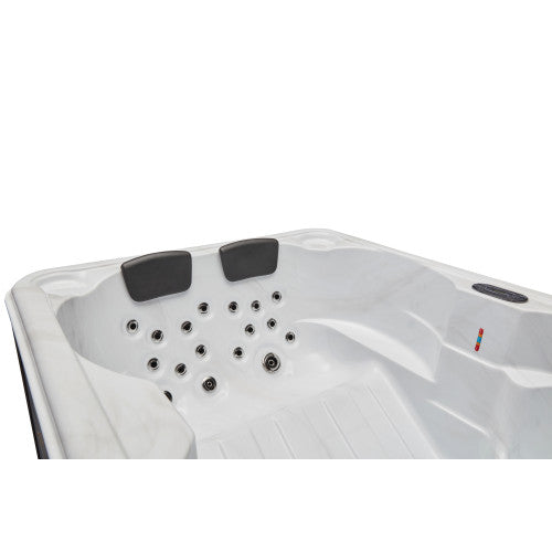 Regal 4-Person Hot Tub, Studio Series, 39 Powerful Jets, 2 Cushioned Neck Pillows, WS-292