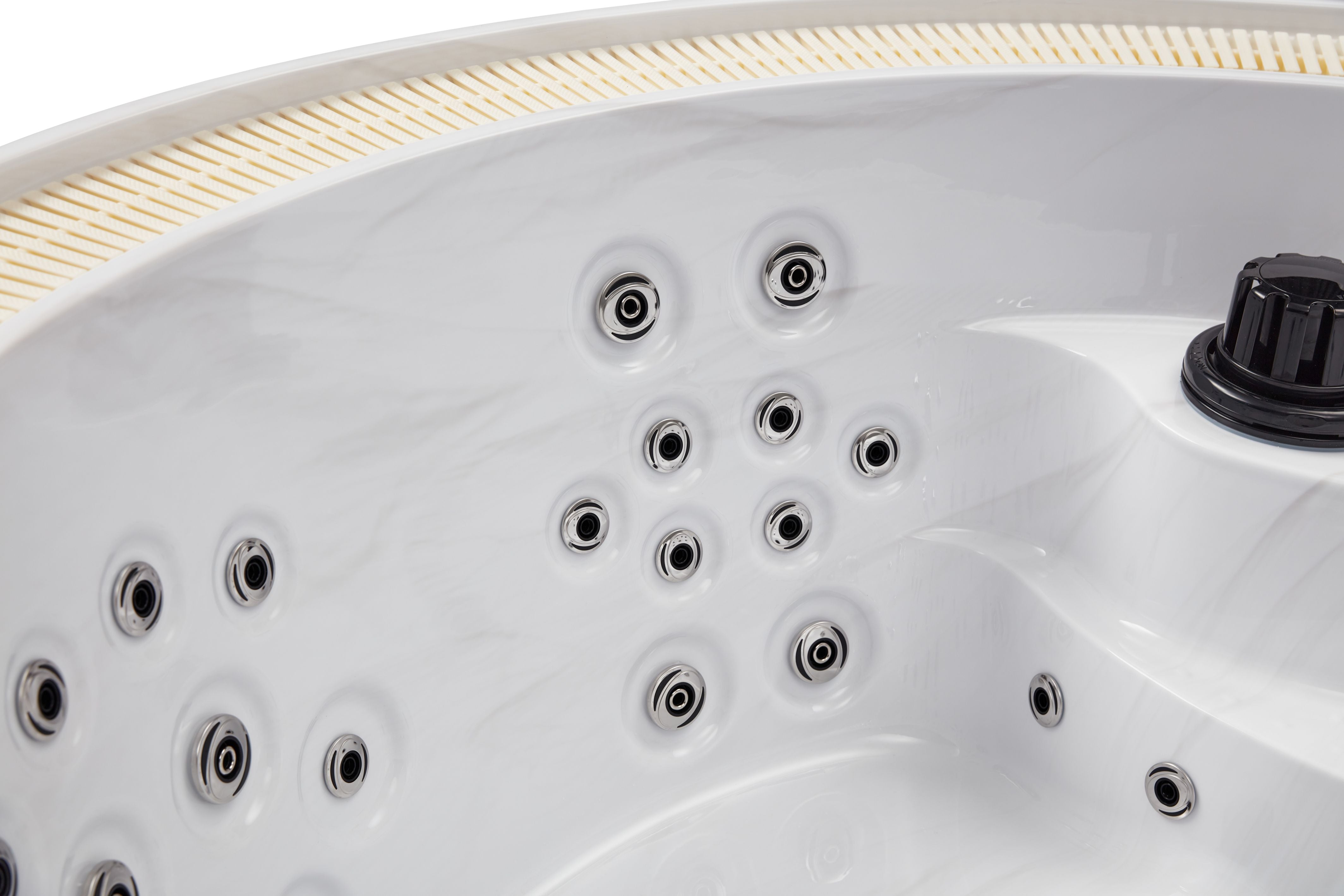 Oscar 6 Person Hot Tub, Studio Series, 64 Powerful Massage Jets, Premium Bluetooth Sound System, WS-007