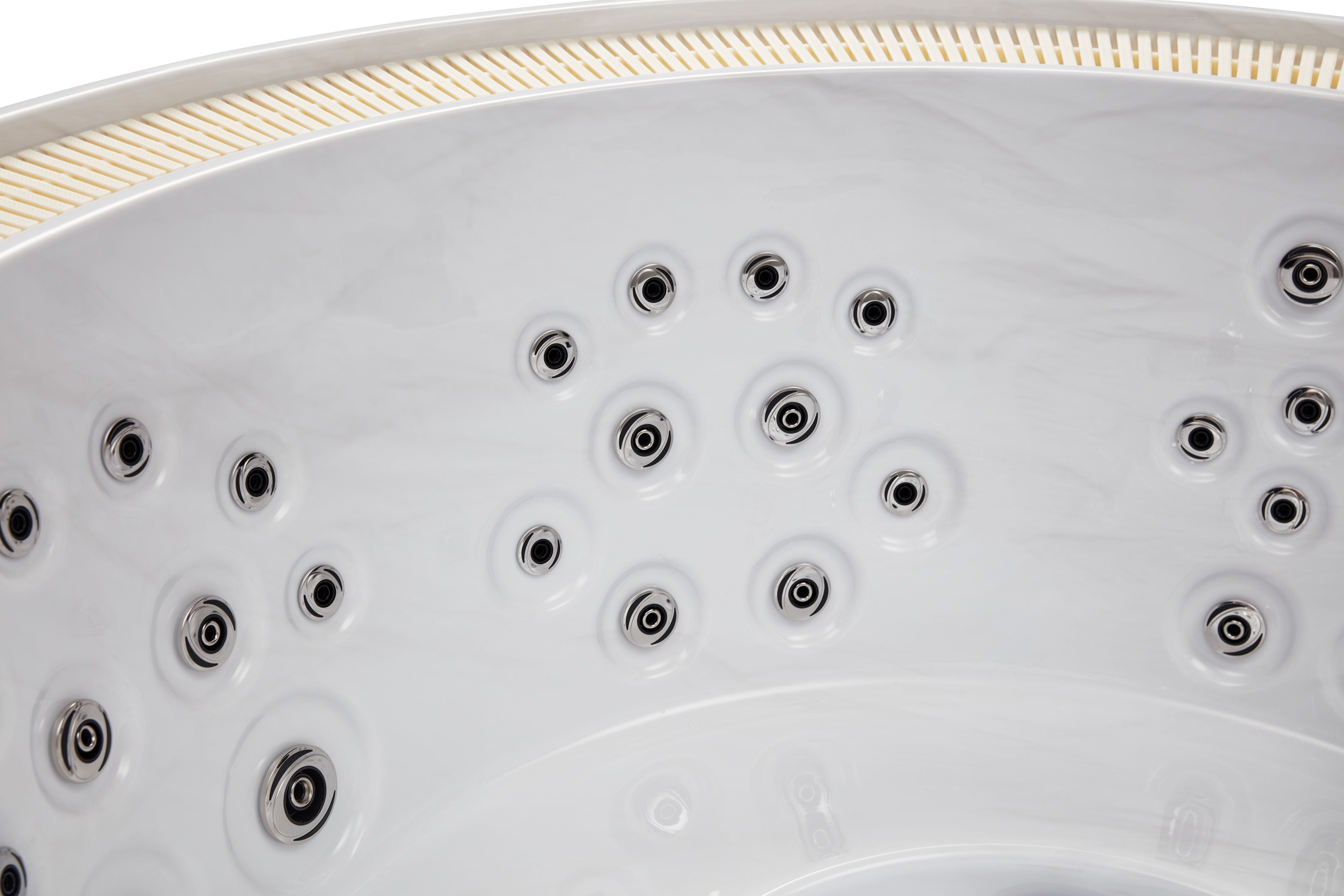 Oscar 6 Person Hot Tub, Studio Series, 64 Powerful Massage Jets, Premium Bluetooth Sound System, WS-007