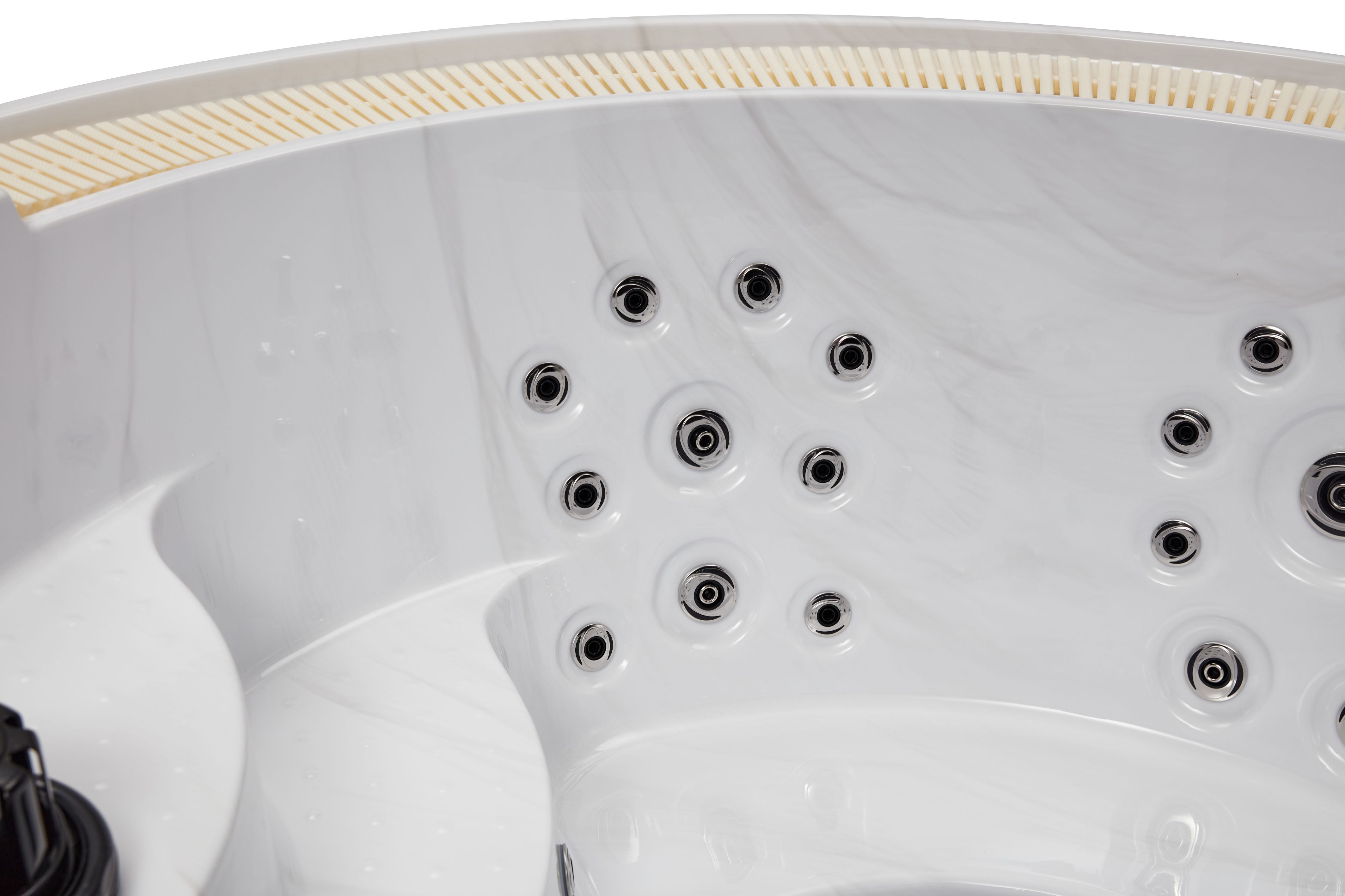 Oscar 6 Person Hot Tub, Studio Series, 64 Powerful Massage Jets, Premium Bluetooth Sound System, WS-007