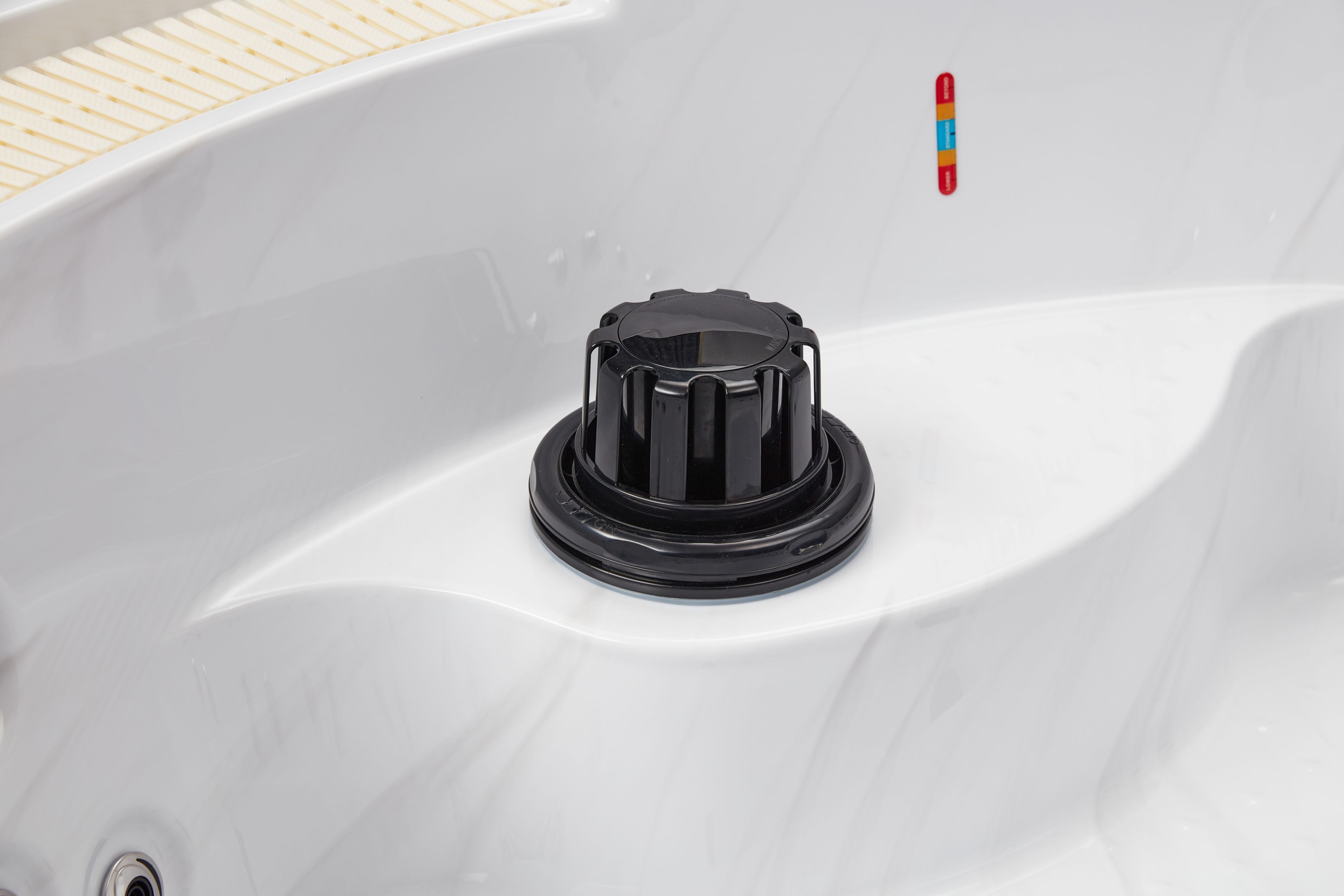 Oscar 6 Person Hot Tub, Studio Series, 64 Powerful Massage Jets, Premium Bluetooth Sound System, WS-007