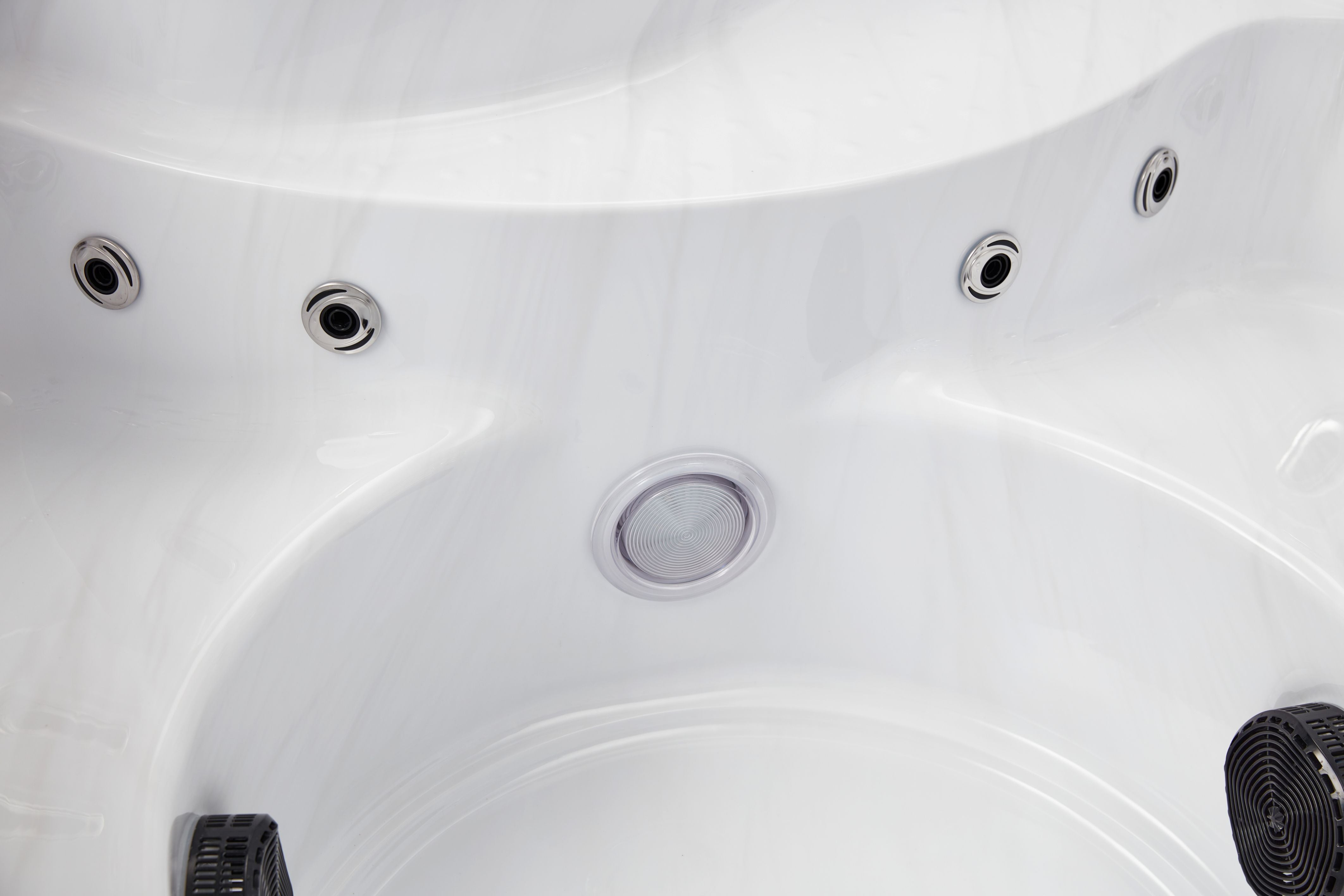 Oscar 6 Person Hot Tub, Studio Series, 64 Powerful Massage Jets, Premium Bluetooth Sound System, WS-007