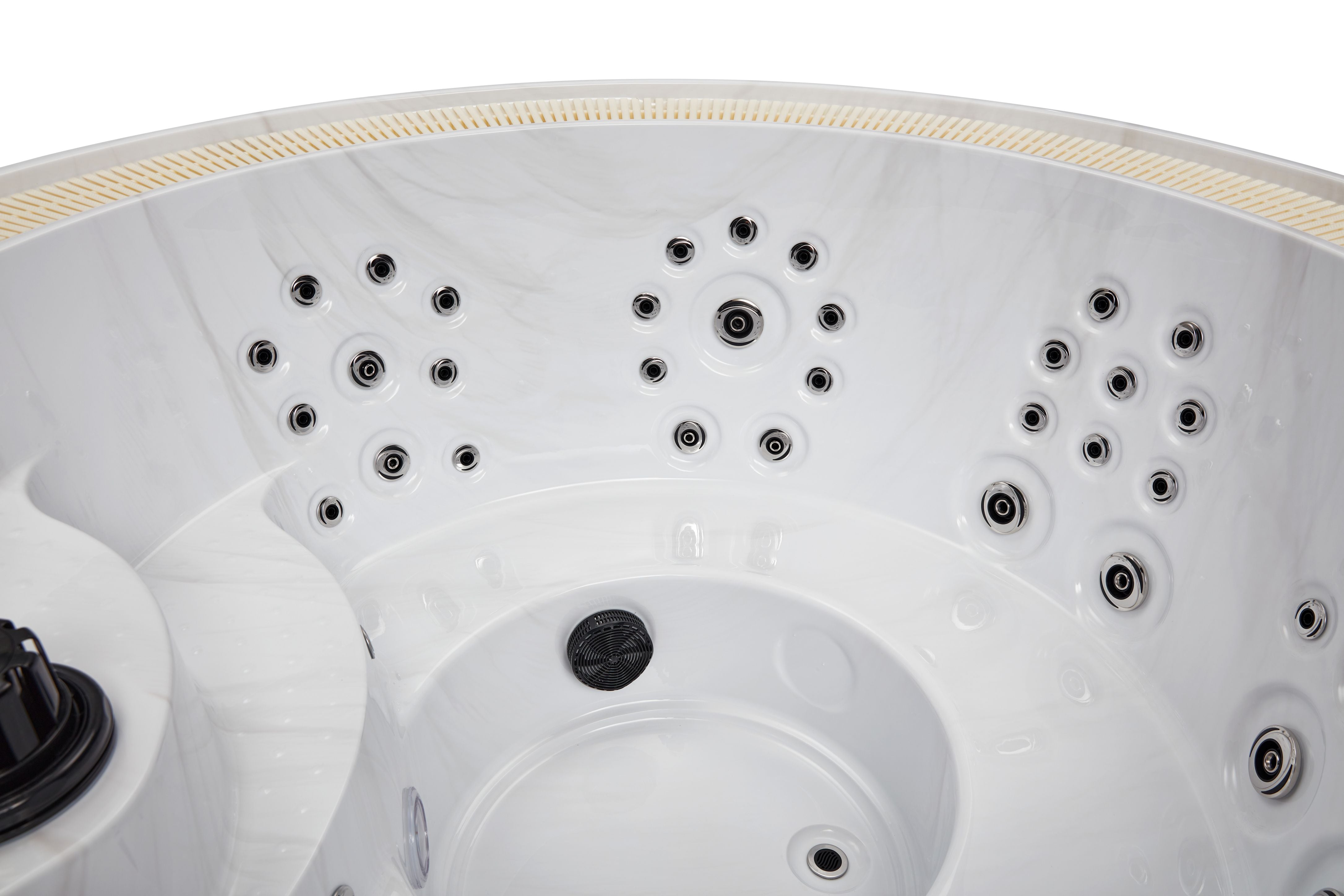 Oscar 6 Person Hot Tub, Studio Series, 64 Powerful Massage Jets, Premium Bluetooth Sound System, WS-007