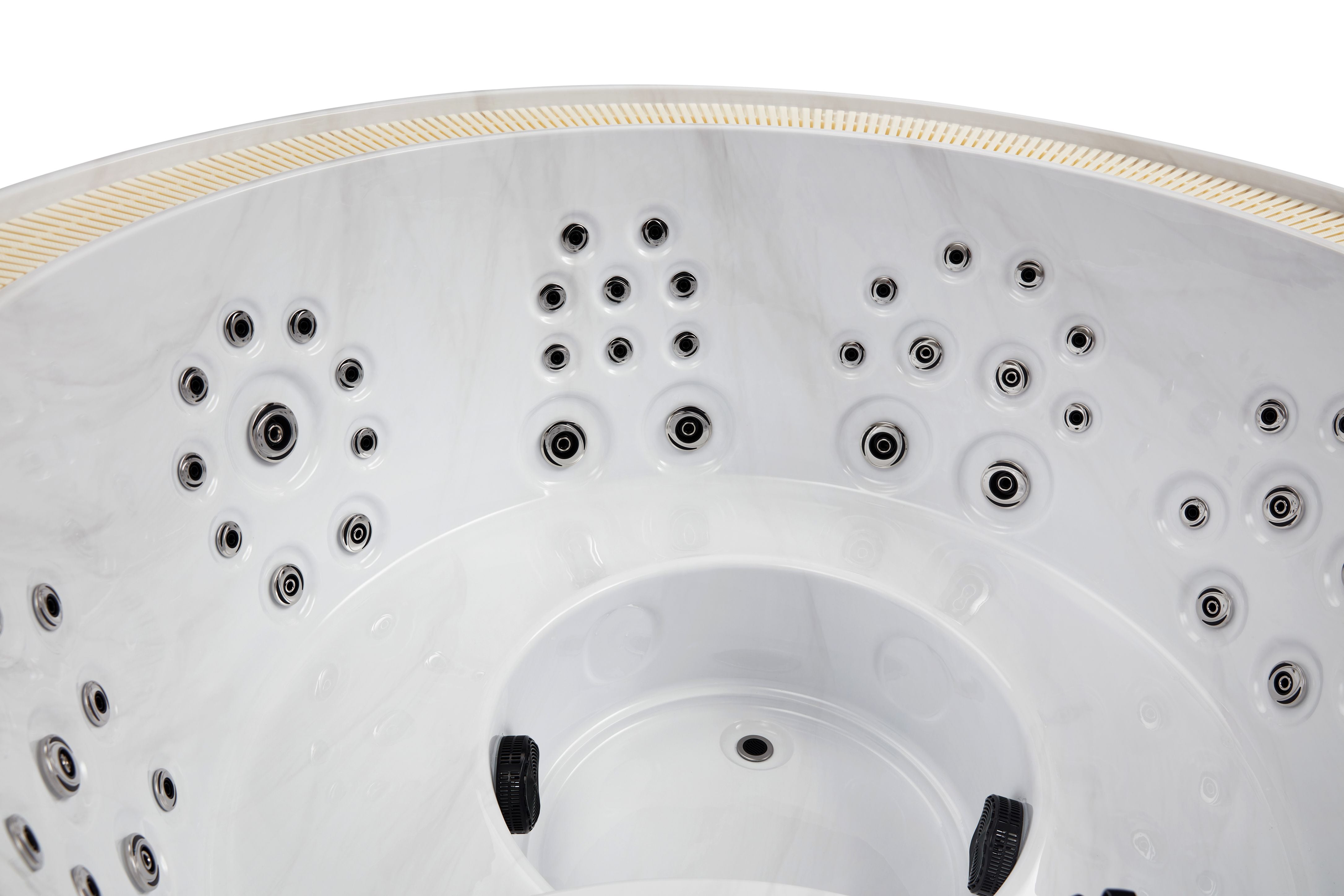 Oscar 6 Person Hot Tub, Studio Series, 64 Powerful Massage Jets, Premium Bluetooth Sound System, WS-007