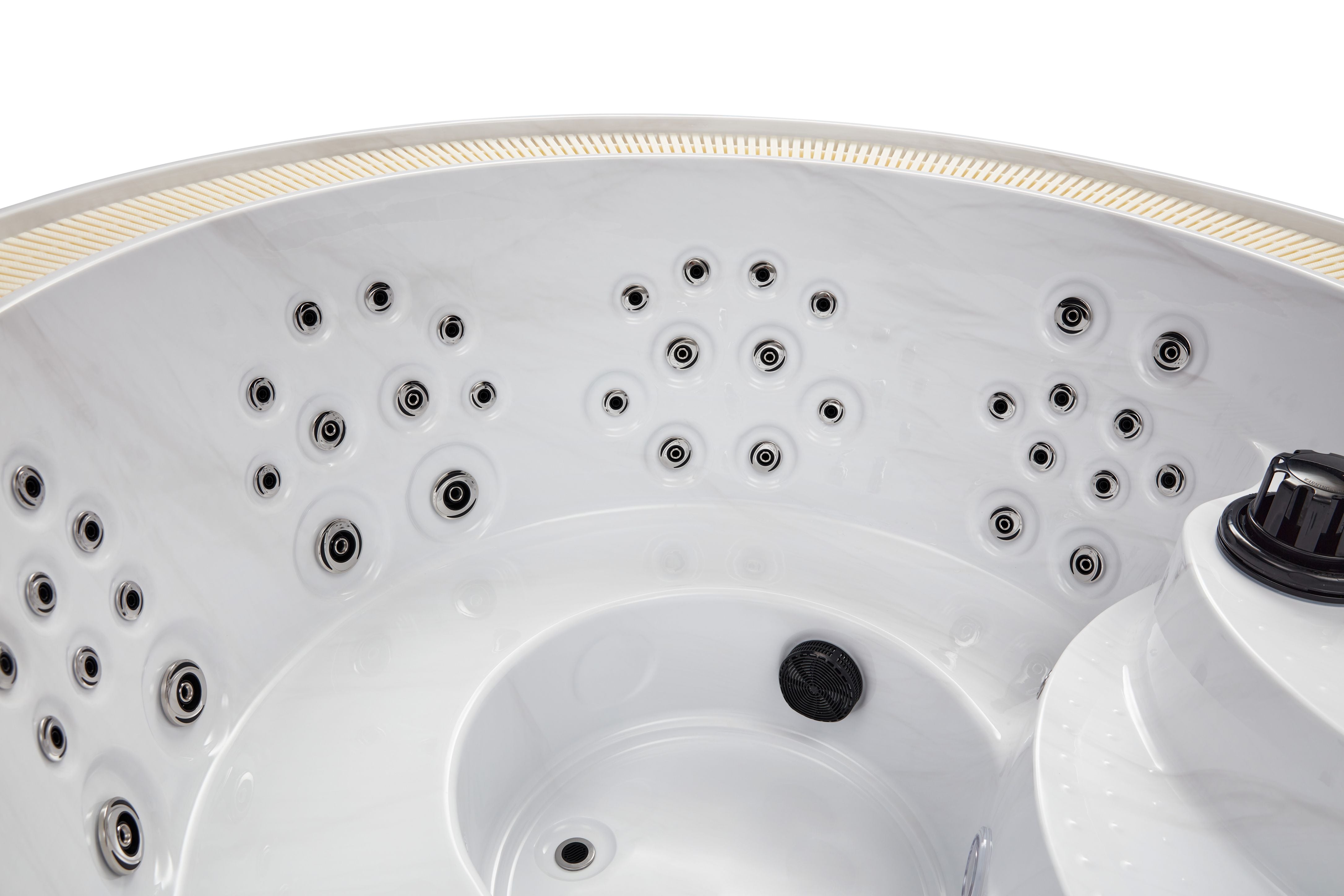 Oscar 6 Person Hot Tub, Studio Series, 64 Powerful Massage Jets, Premium Bluetooth Sound System, WS-007