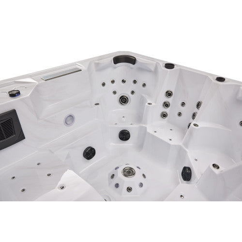 Galley 5 Person Hot Tub, Elite Series, 69 Massage Jets including 26 Rotating Jets, 20 Soothing Air Bubble Jets, WS-008
