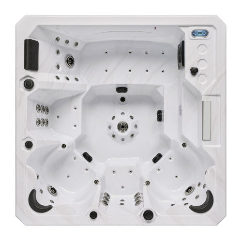 Galley 5 Person Hot Tub, Elite Series, 69 Massage Jets including 26 Rotating Jets, 20 Soothing Air Bubble Jets, WS-008