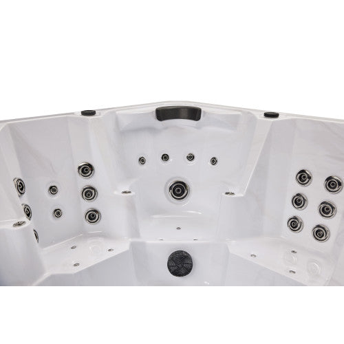 Galley 5 Person Hot Tub, Elite Series, 69 Massage Jets including 26 Rotating Jets, 20 Soothing Air Bubble Jets, WS-008
