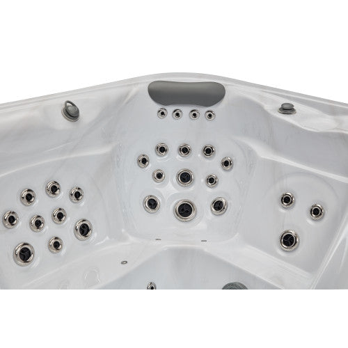 Danika 5-Person Hot Tub, Elite Series, 36 Powerful Adjustable Jets, 32 Rotating Massage Jets, WS-591