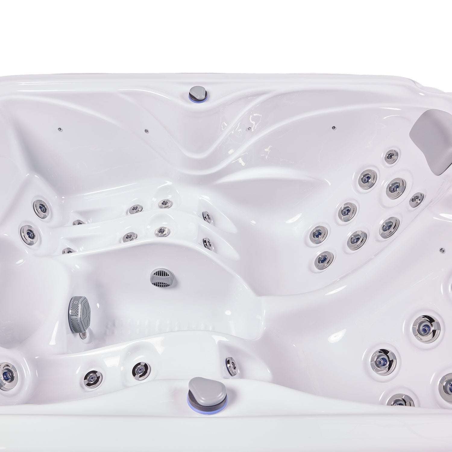 Atlanta Hot Tub, 2-Person, 34 Hydrotherapy Jets, WM00741