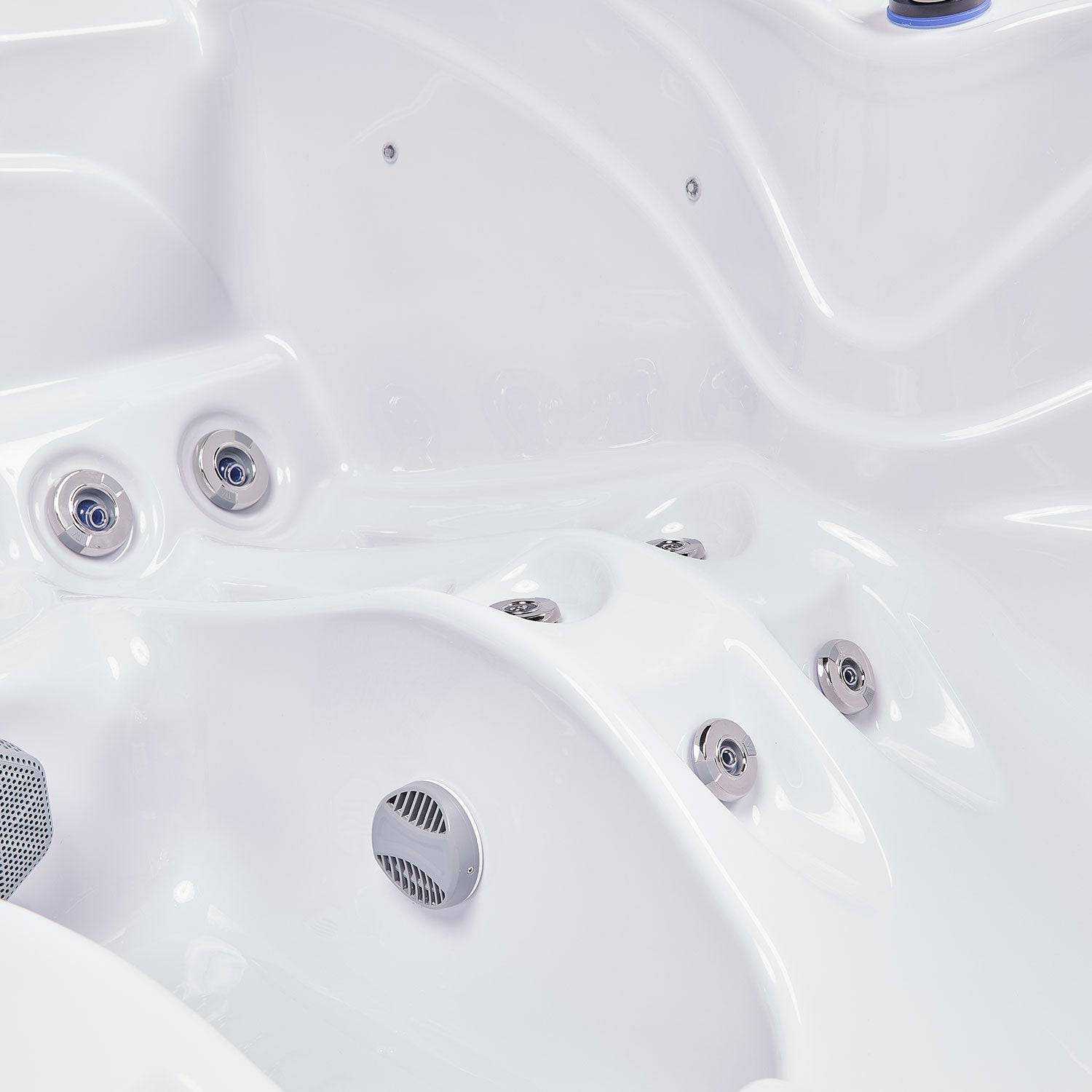 Atlanta Hot Tub, 2-Person, 34 Hydrotherapy Jets, WM00741