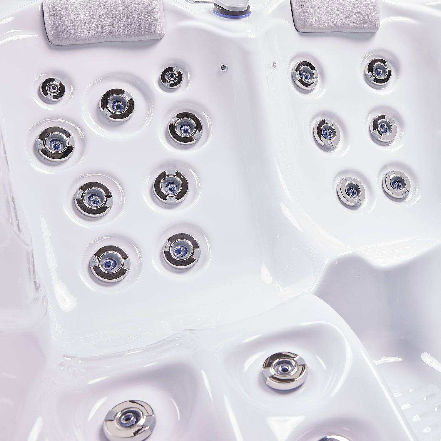 Atlanta Hot Tub, 2-Person, 34 Hydrotherapy Jets, WM00741