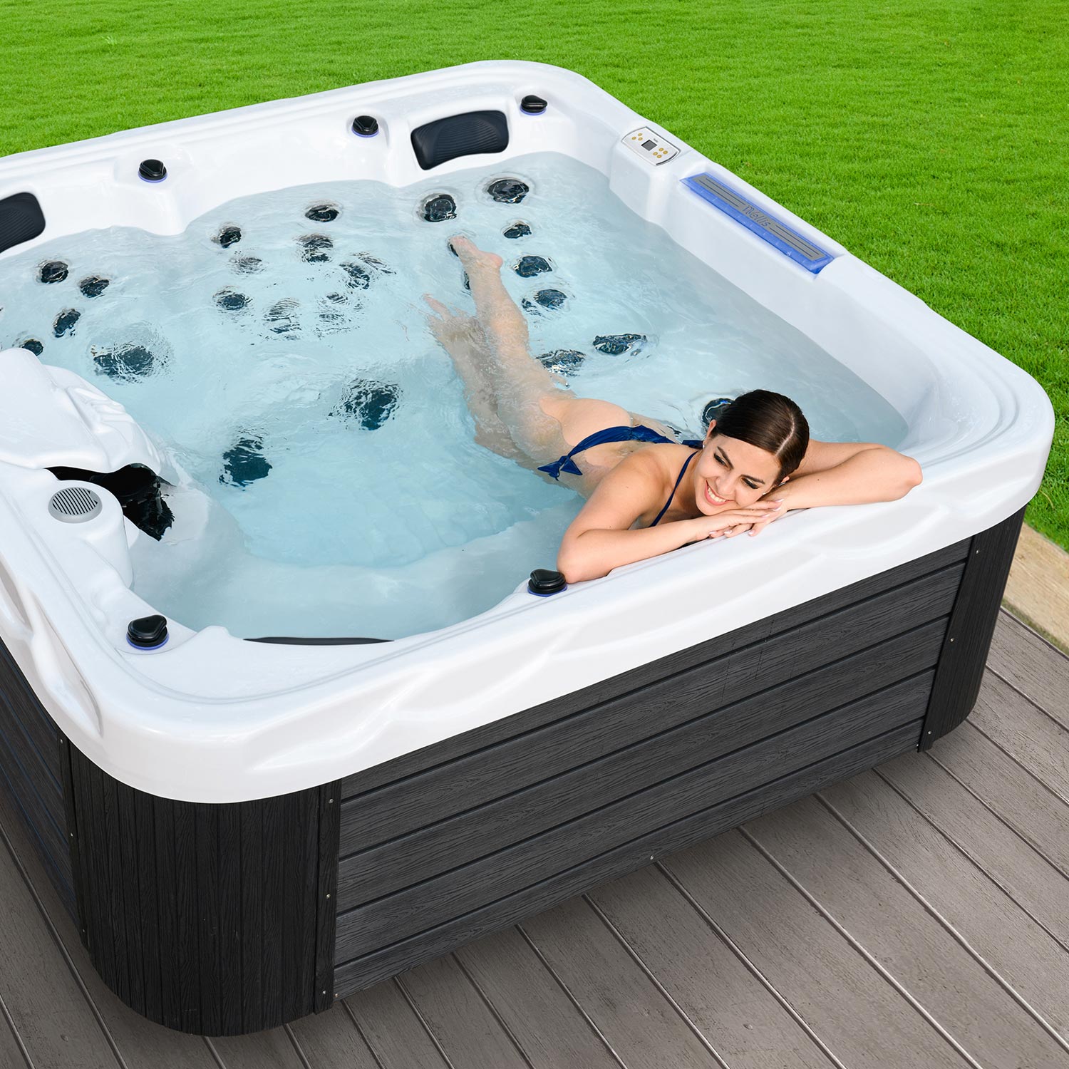 Hollywood Spa Hot Tub, 3-People, 51 Hydrotherapy Jets, X8