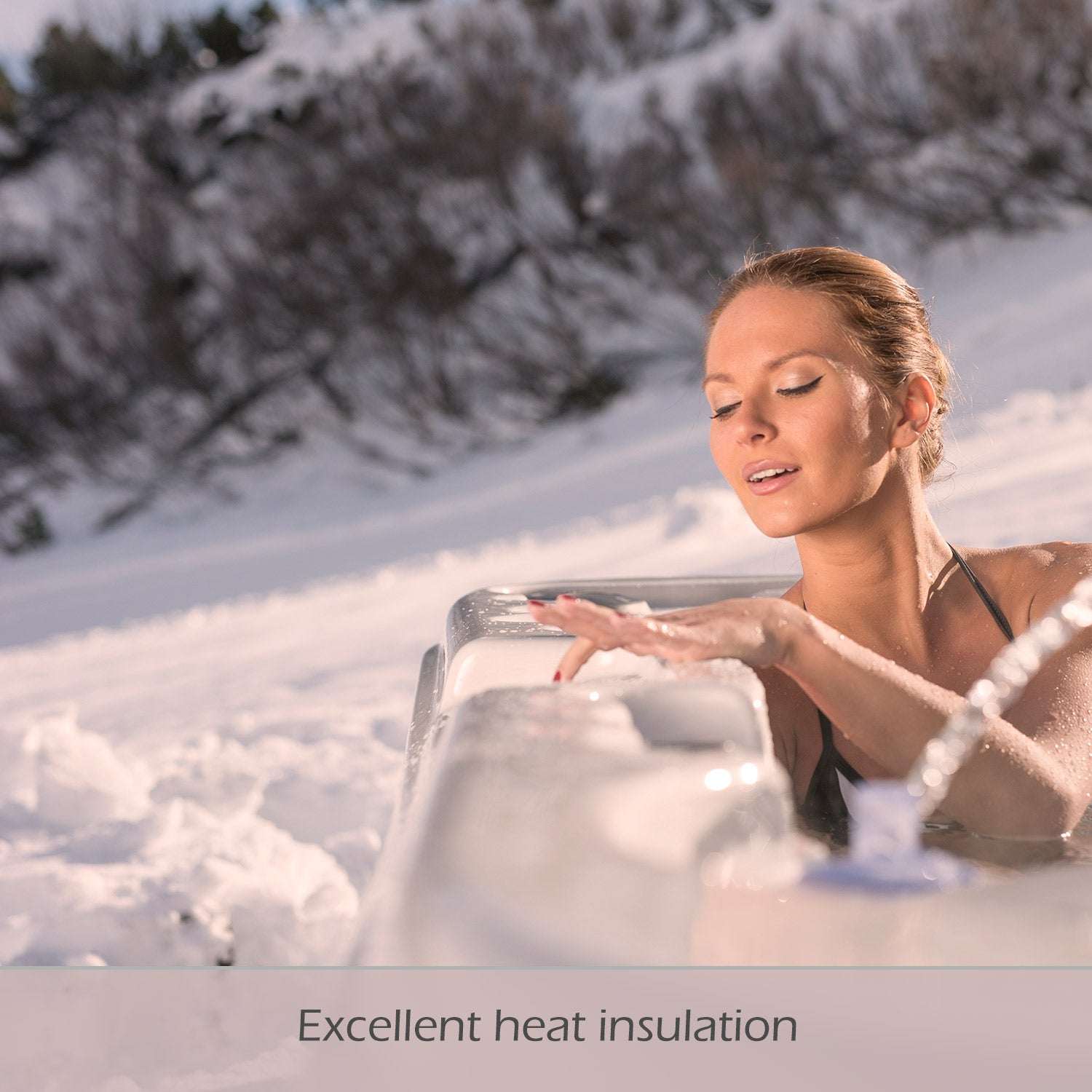 Atlanta Hot Tub, 2-Person, 34 Hydrotherapy Jets, WM00741