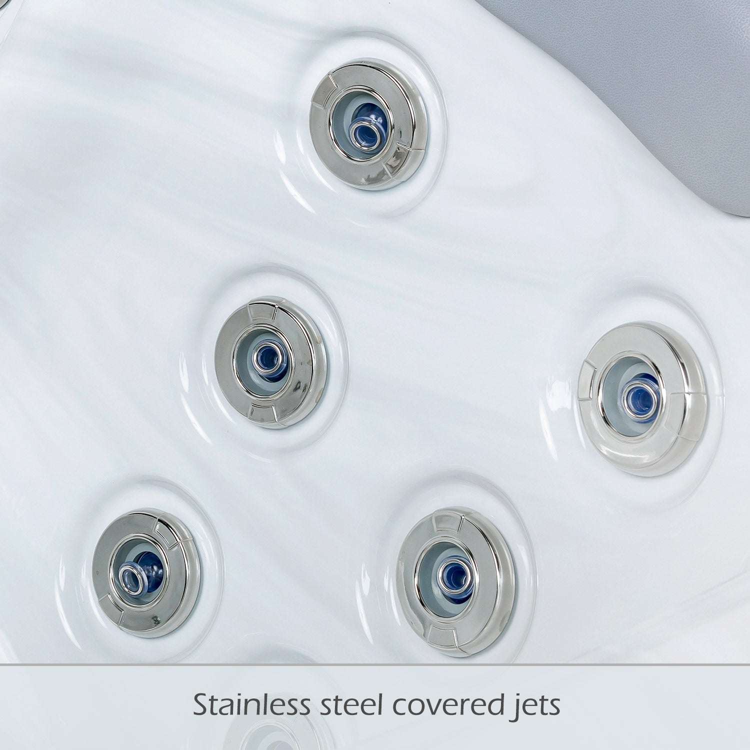 Jersey Hot Tub, 5 Standard Seats and 1 Lounge Seat, 46 Massage Jets, WM00762